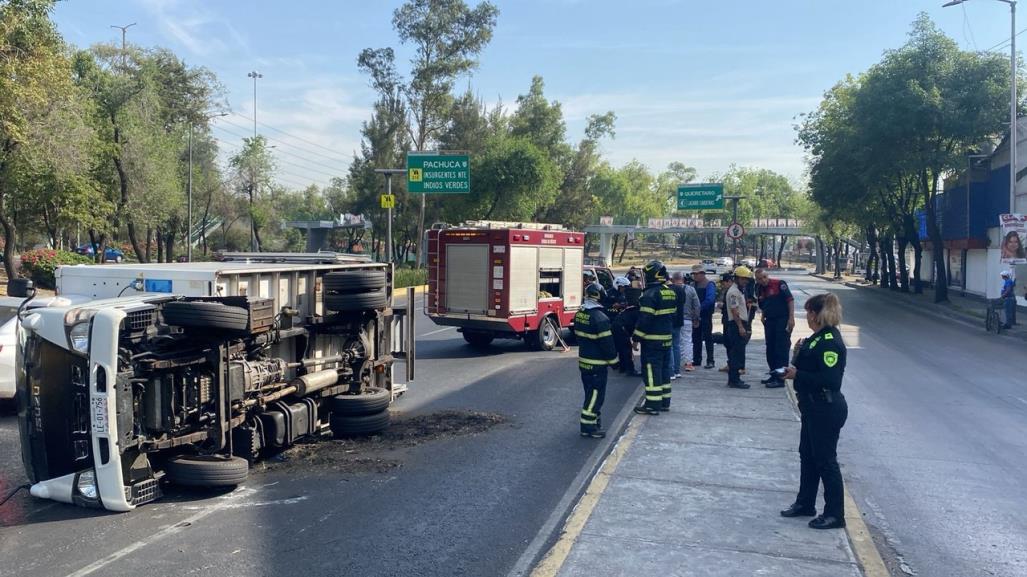 ¡Caótica mañana en Circuito Interior! Tres accidentes en menos de una hora