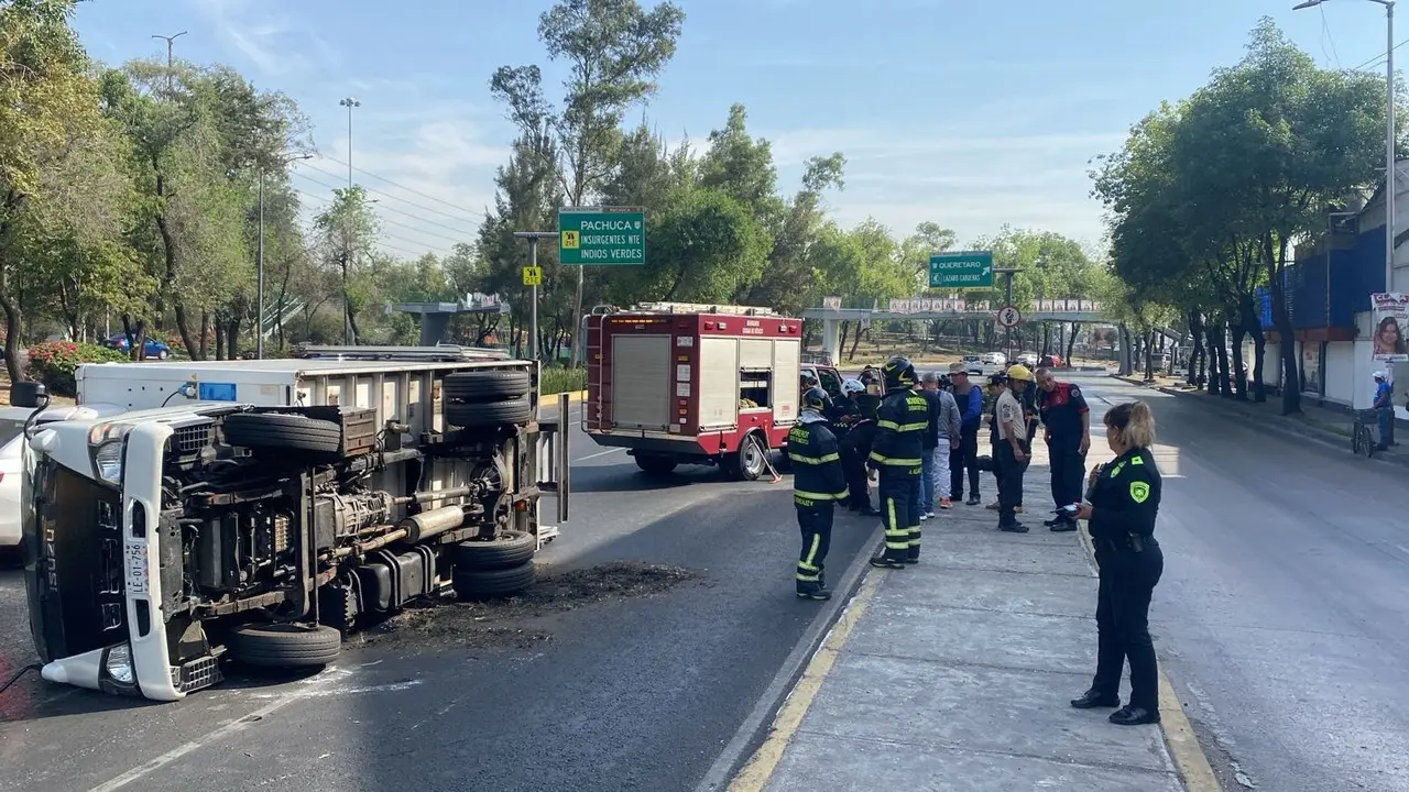 Se registran tres incidentes sobre Circuito Interior. Foto: Ramón Ramírez