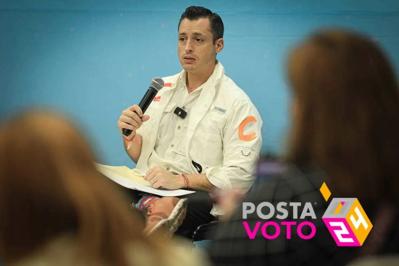 Candidato al Senado por Movimiento Ciudadano, Luis Donaldo Colosio. Foto: Armando Galicia.