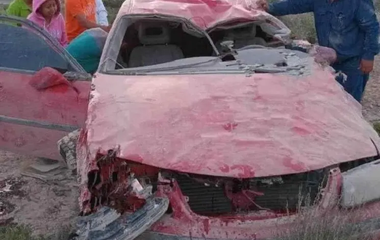 Las autoridades mencionaron que el accidente pudo ser causado por una falla mecánica. Foto: Especial.