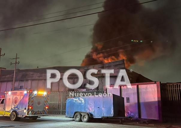 Incendio provoca daños en una bodega abandonada