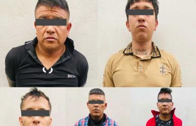 Cateo deja cinco detenidos por narcomenudeo en Juárez