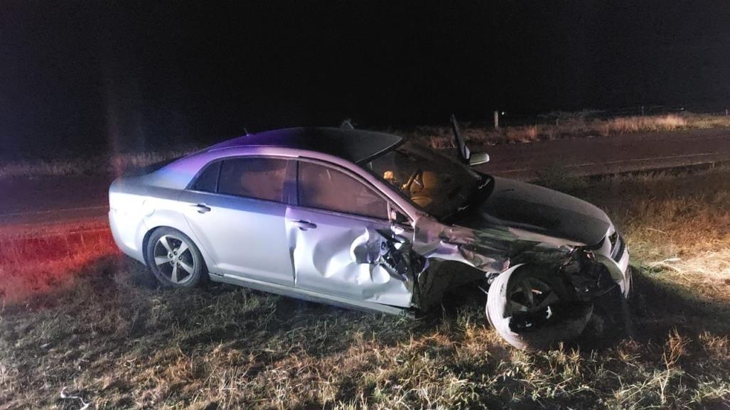 Accidente deja cuatro lesionados