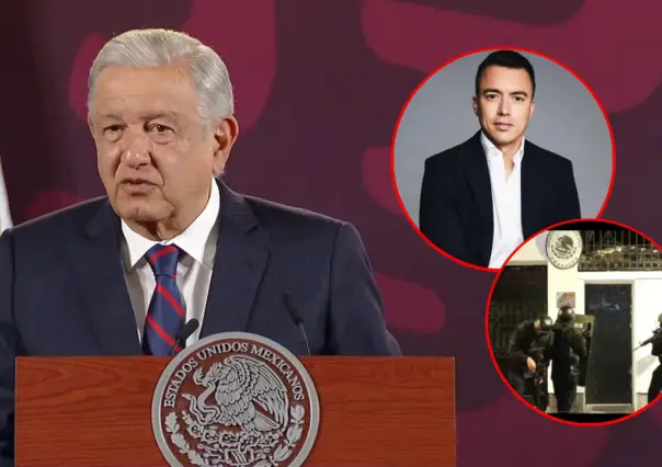 AMLO rechaza tacos y ceviche del Presidente de Ecuador