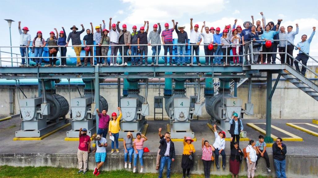 Pone en marcha Edomex dos macroplantas de tratamiento de aguas residuales