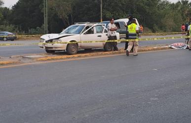 Muere mujer al ser atropellada, intentaba cruzar libramiento Naciones Unidas