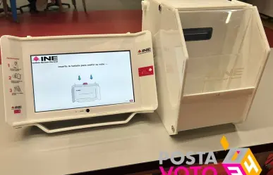 Presenta INE urnas electrónicas para las próximas elecciones en Nuevo León