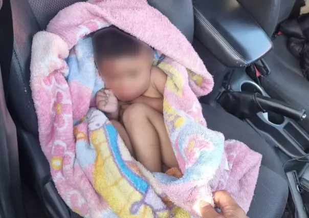 Abandonan a niño de 2 años en una maleta en Puebla