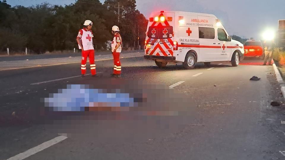 Atropellan y matan a persona en carretera a Monterrey