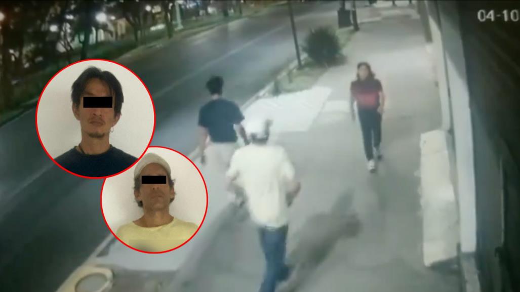 VIDEO: Sujetos que asaltan a mujer en Coyoacán son detenidos