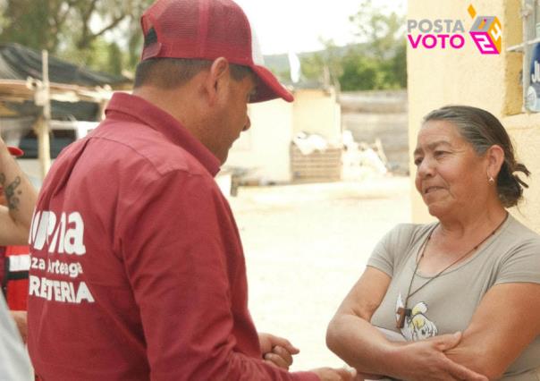 Promete Jorge Rentería mejorar las calles del Centro Histórico de Arteaga