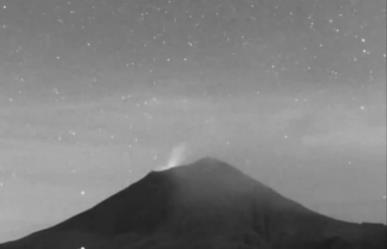 Popocatépetl emite 64 exhalaciones: alerta amarilla fase 2