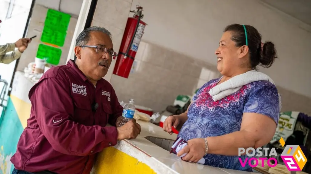 Andrés Mijes se compromete a apoyar a emprendedores en Escobedo