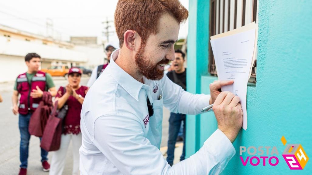 Mauricio Cantú firma compromiso para remodelar el Parque Mexicas