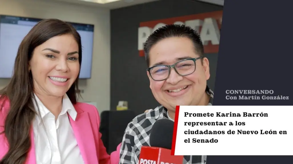 Promete Karina Barrón representar a los ciudadanos de Nuevo León en el Senado