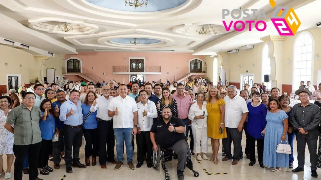 Renán Barrera Concha promueve unidad y alianza por el bien común de Yucatán