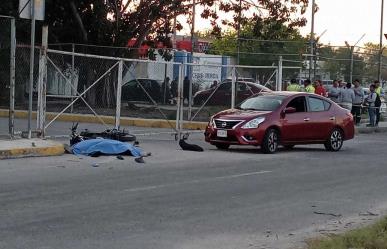 Fatal accidente: Motociclista muere al derrapar en el Periférico de Mérida