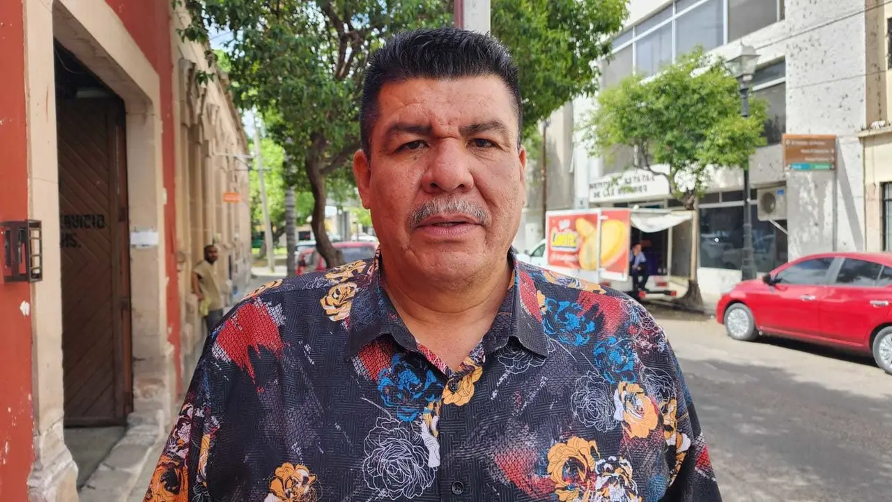 El dirigente Campesino, Alejandro Arellano, expuso que debido a la temporada de estiaje, tienen dificultades para realizar algunas actividades en el campo y para consumo humano en el medio rural. Foto: Isaura Retana.