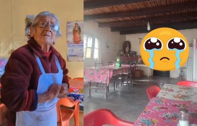Doña Margarita de 98 años, ejemplo de lucha conmueve a las redes (VIDEO)