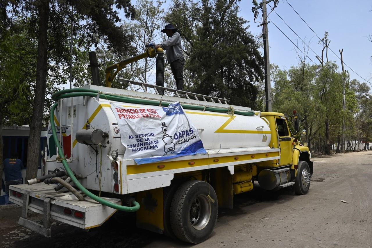 Recurren a las aguas subterráneas en Naucalpan para enfrentar crisis hídrica