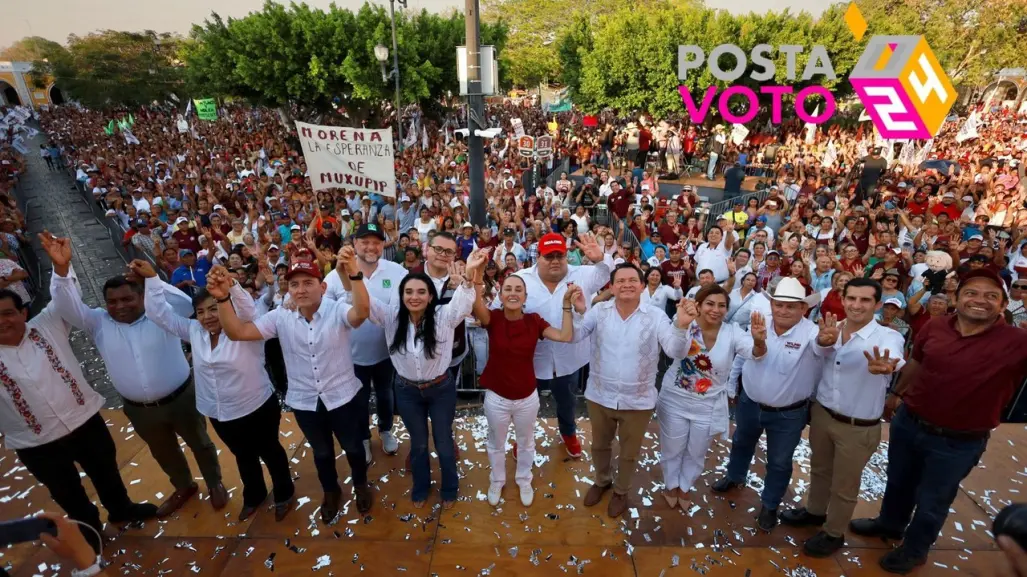 Diputado panista se une a favor de Claudia Sheinbaum y Huacho Díaz en Yucatán