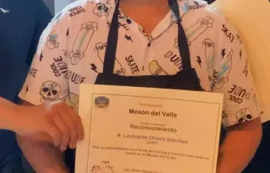 Leobardo vino de Tula a cumplir su sueño de ser Cheff por un día