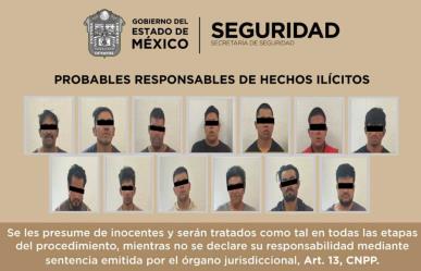 Caen 15 en operativo interinstitucional de seguridad en Naucalpan