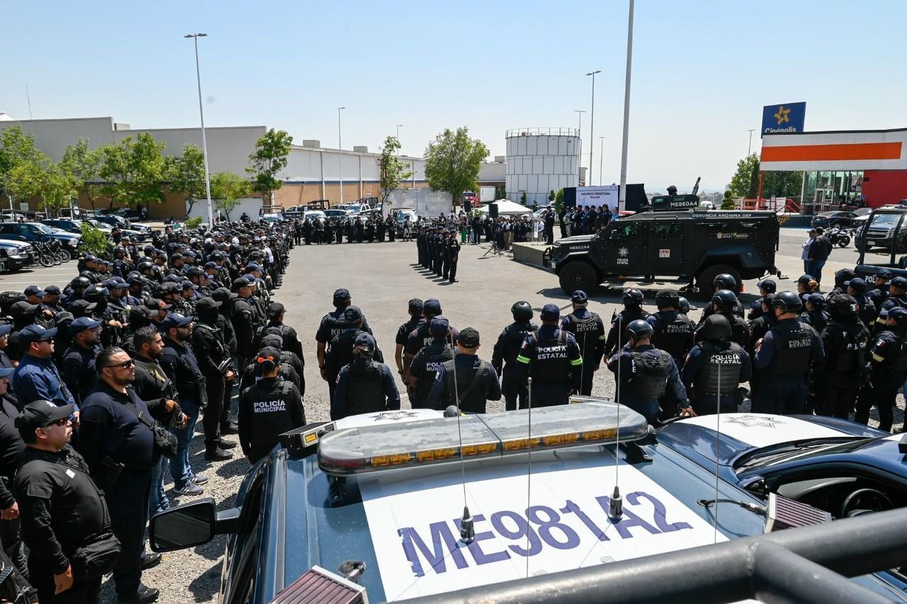 Caen 15 en operativo interinstitucional de seguridad en Naucalpan