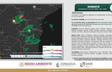 Alerta meteorológica: posible formación de tornados en Tamaulipas