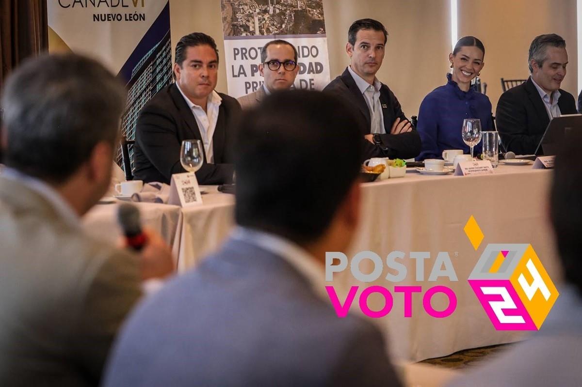 Presenta Mariana Rodríguez plan de trabajo a CANADEVI y CAPROBI
