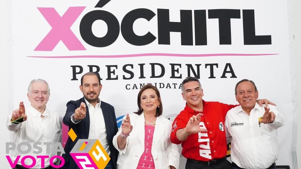 Xóchitl Gálvez refuerza su estrategia con líderes de la coalición