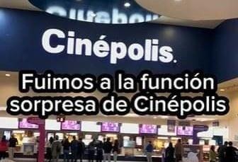 Esta fue la película sorpresa en Cinépolis