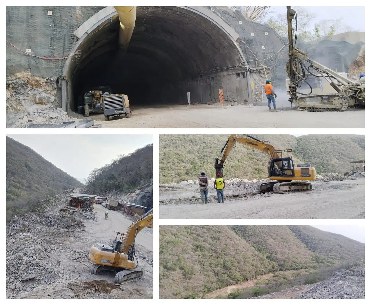 El túnel que tiene una longitud de 1,816 metros. Foto: redes sociales