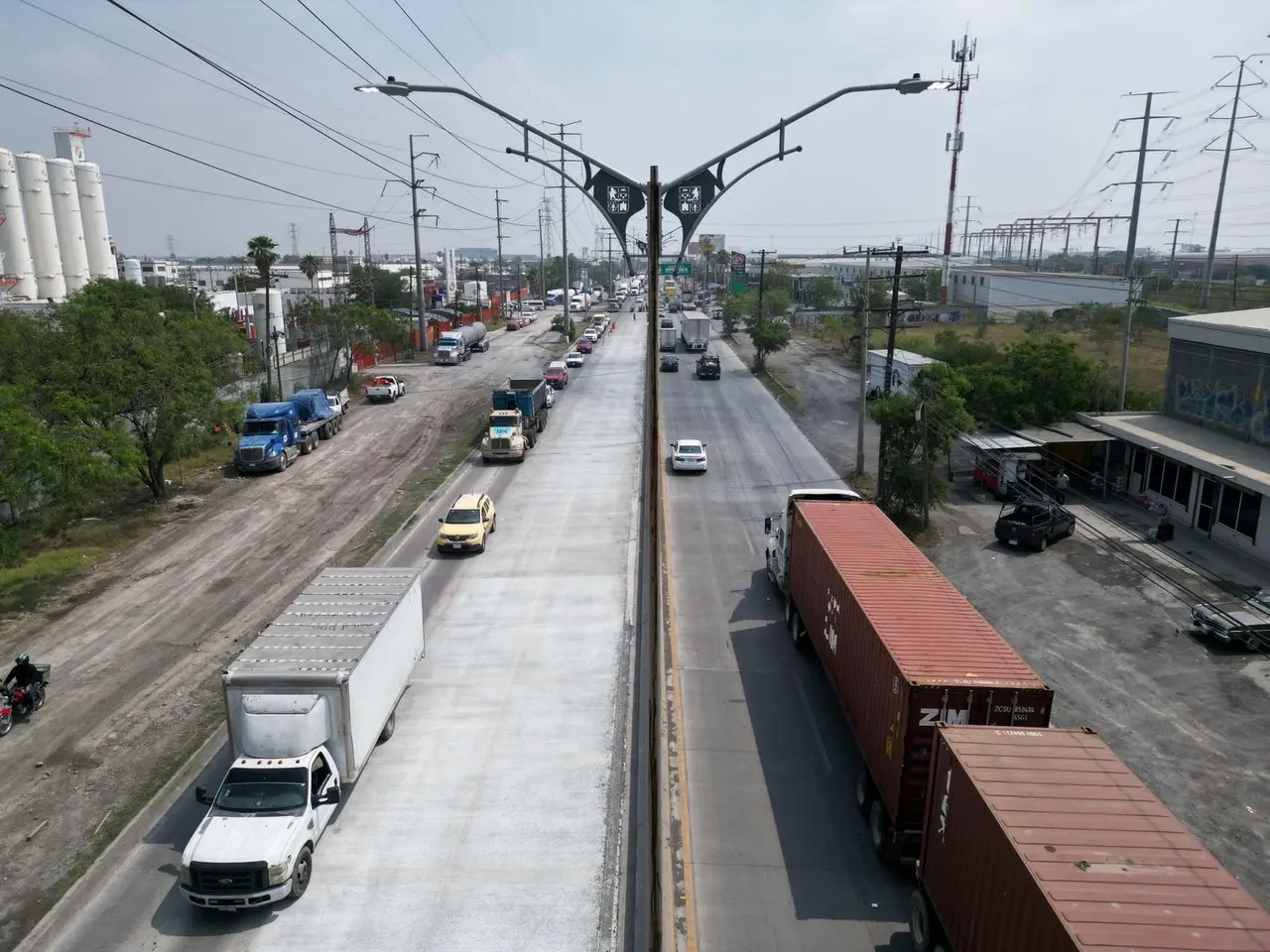 La vialidad, que conecta a la Zona Metropolitana de Monterrey, es transitada diariamente por 109 mil vehículos particulares. Foto: Especial.