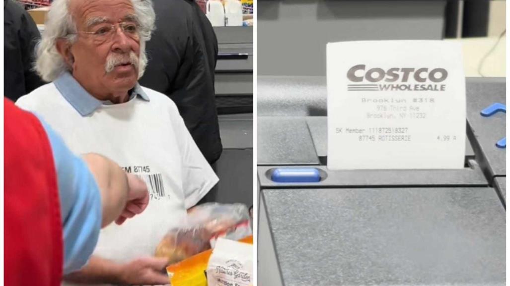 ¿Te gusta el pollo? Hombre imprime código de Costco en playera (VIDEO)