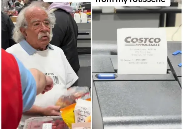 ¿Te gusta el pollo? Hombre imprime código de Costco en playera (VIDEO)