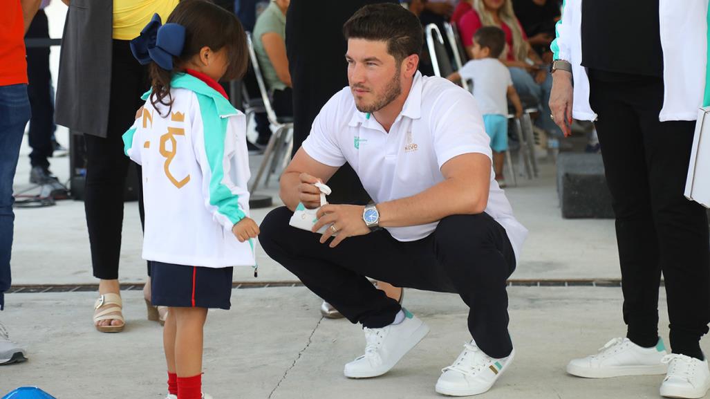 Entregan Jardín de Niños Juan Sebastián Bach en Juárez, Nuevo León