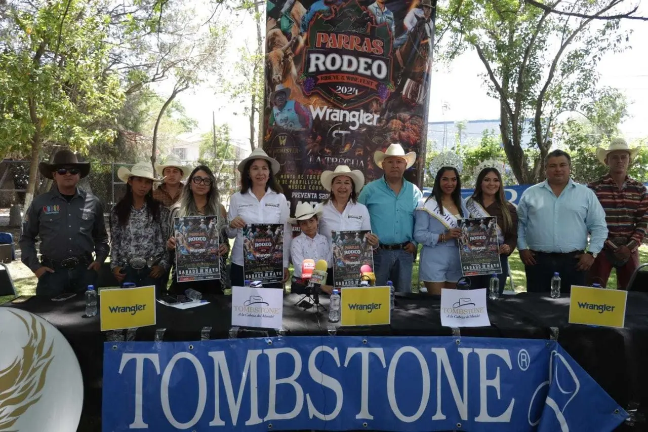 En rueda de prensa se informó sobre la primera edición de este festival gastronómico, que busca posicionar a Coahuila como la capital del rodeo en México. (Fotografía: Gobierno Parras)