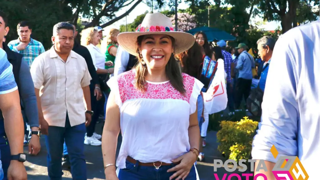 Lucy Meza lidera en la carrera por la gubernatura de Morelos