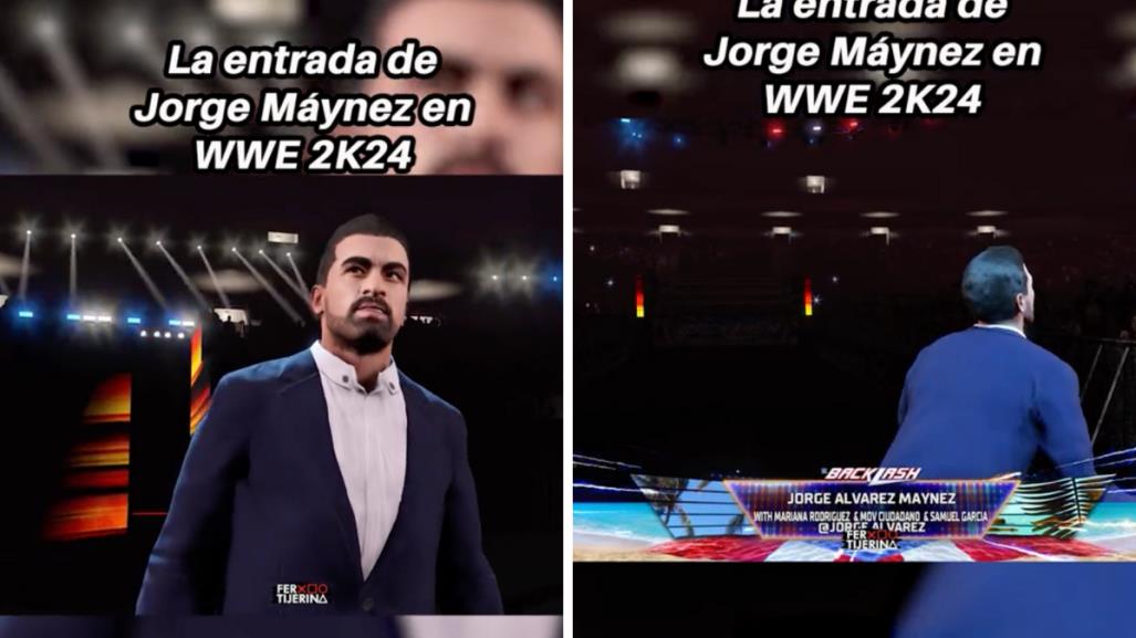 Jorge Máynez: Incluyen al candidato a la presidencia en videojuego de la WWE