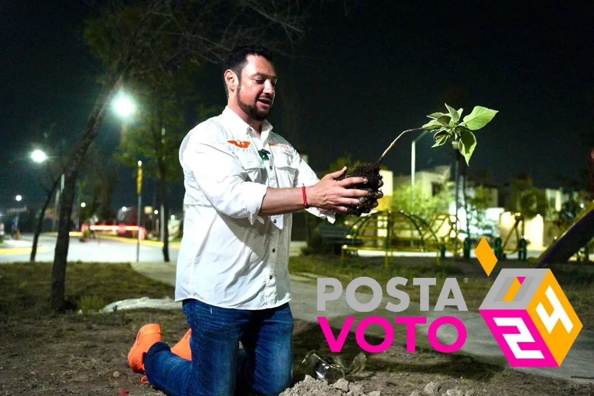 Impulsa Miguel Dávila la conservación del medio ambiente en García