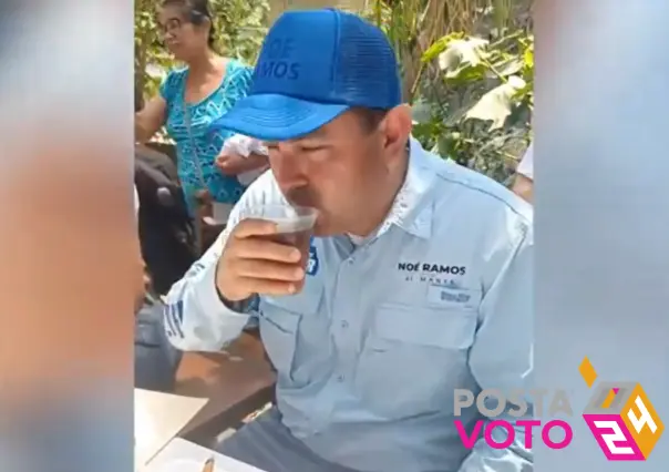 Candidato asesinado fue captado almorzando momentos antes de su asesinato