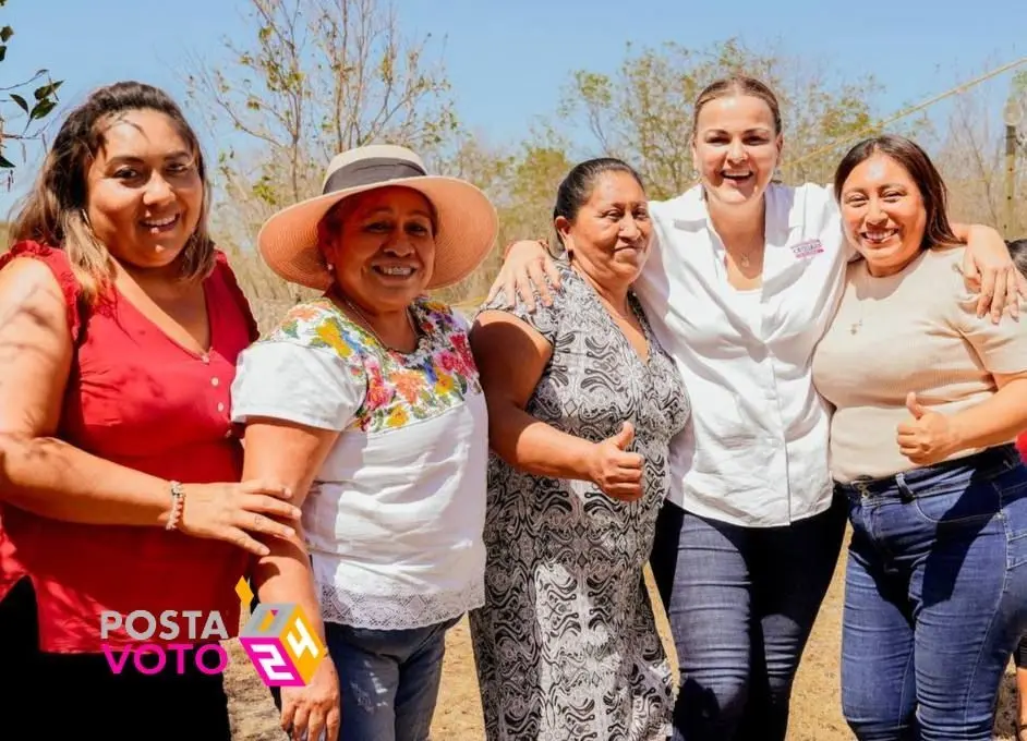 Cecilia Patrón promete una Mérida sin baches. Foto: Cortesía