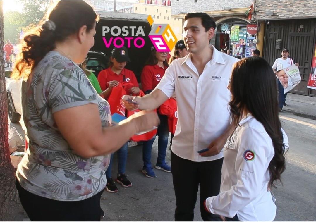 Garza Arredondo destacó que la ampliación de la avenida E Sexta permitirá una mejor conectividad en la zona norte de la ciudad. Foto: César Garza Arredondo.