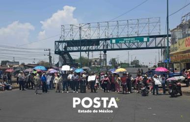 Bloquean por falta de agua avenida Bordo de Xochiaca en Chimalhuacán (VIDEO)