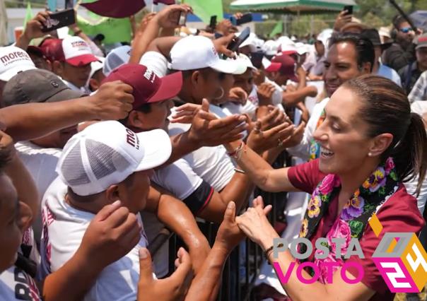 Arranca Claudia Sheinbaum su gira por Chiapas