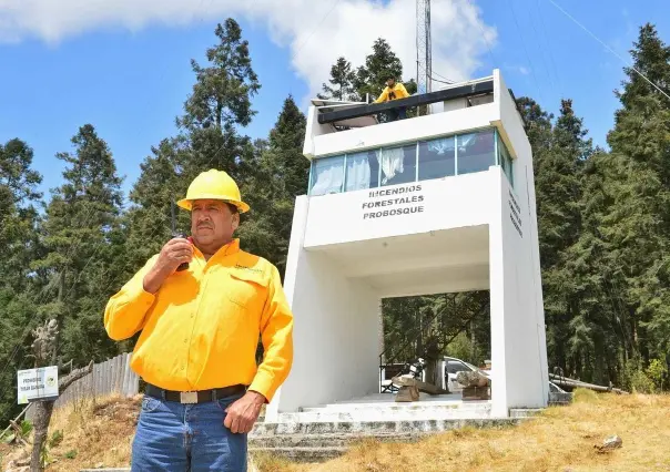 Con vigilancia de altura Probosque ataca incendios forestales de forma temprana