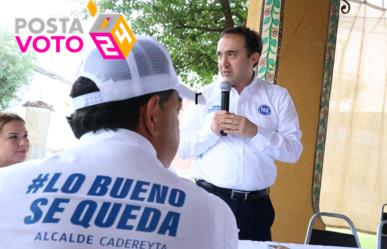 Marko Cortés respalda candidatura de Cosme Leal en Cadereyta