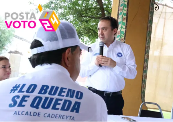 Marko Cortés respalda candidatura de Cosme Leal en Cadereyta