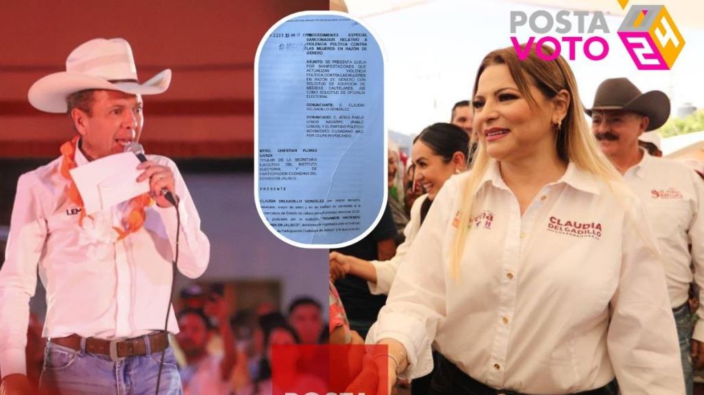 Claudia Delgadillo denuncia a Pablo Lemus por violencia política de género